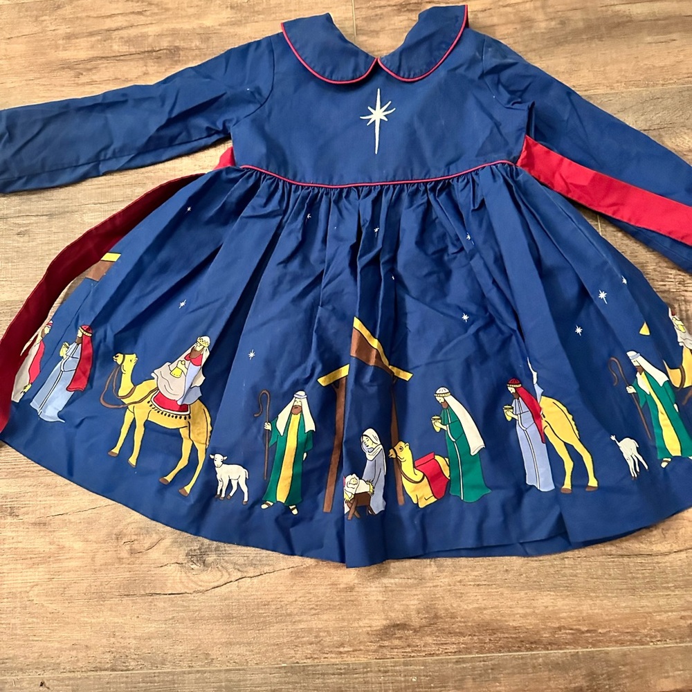 Eleanor rose nativity dress size 3/4